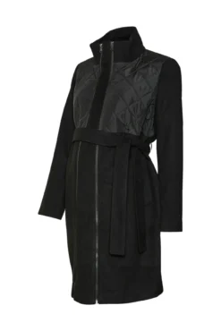 Abrigo midi doble maternity