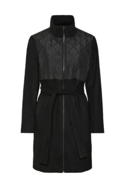 Abrigo midi doble maternity
