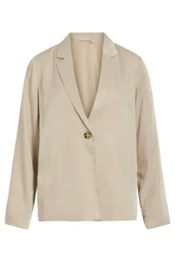Americana blazer satinada