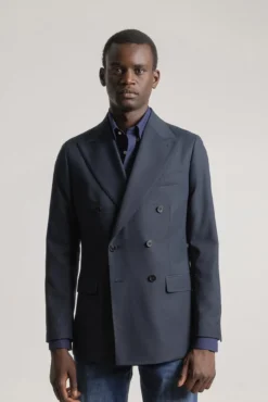 Americana cruzada slim fit