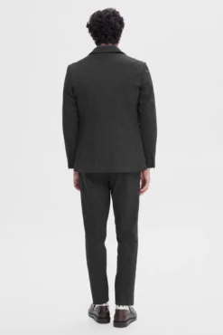 Americana de hombre slim fit tejido estilo jersey