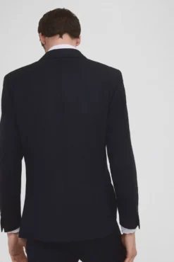 Americana de traje tejido ojo de perdiz