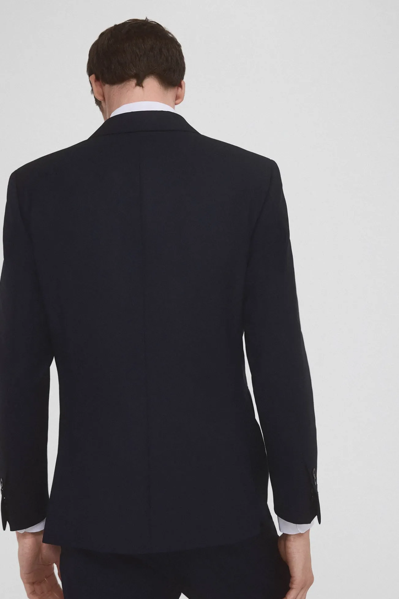 Americana de traje tejido ojo de perdiz