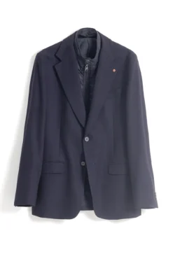 Americana slim cuello desmontable