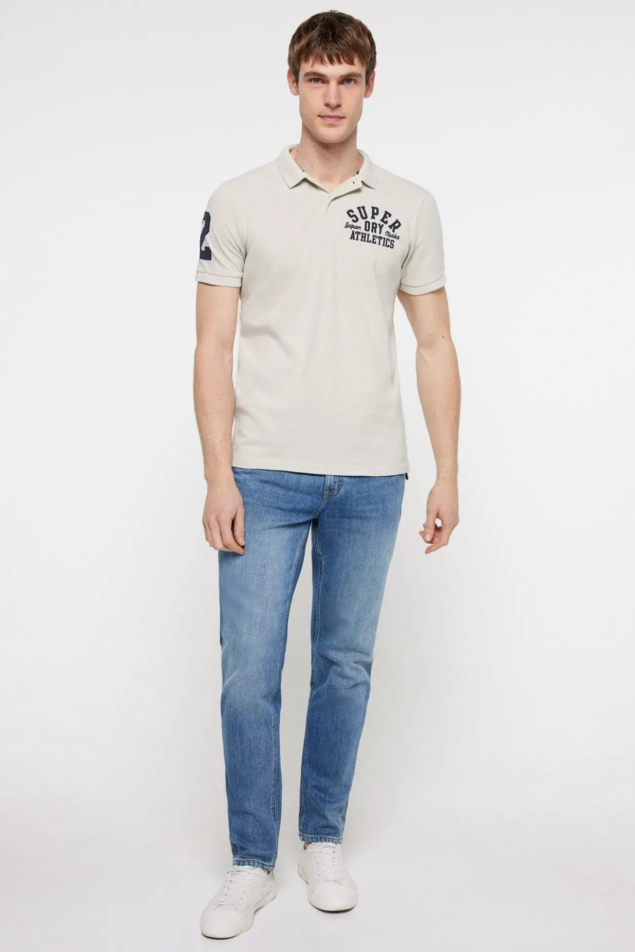 Applique classic fit polo
