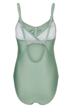 Bañador maternity verde