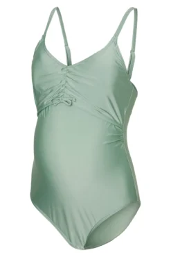 Bañador maternity verde