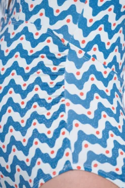 Bañador premamá lurex estampado