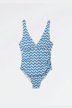 Bañador premamá lurex estampado