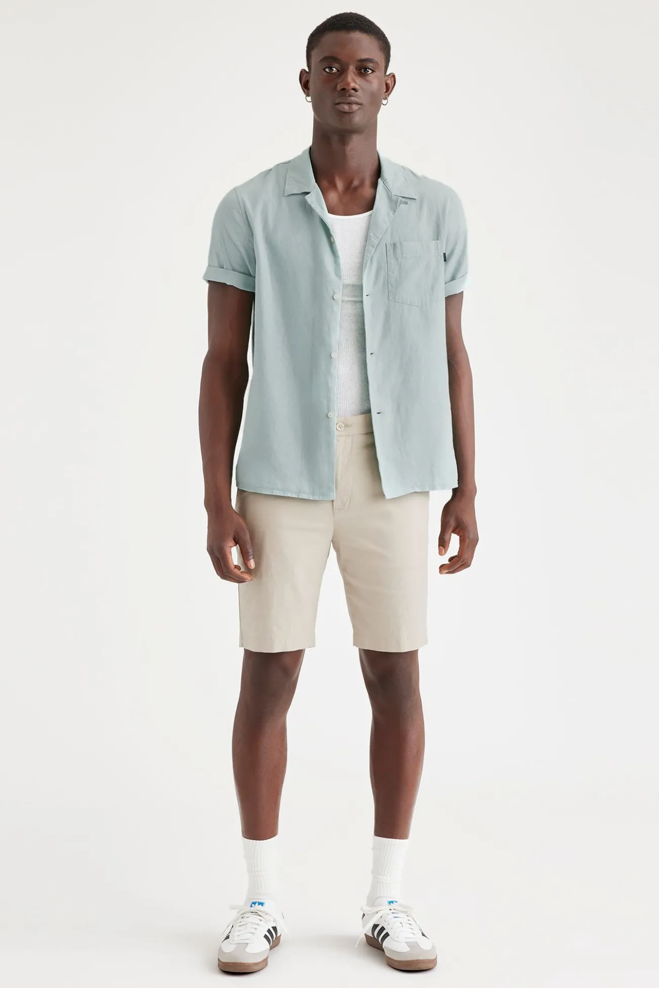 Bermuda básica fit-slim