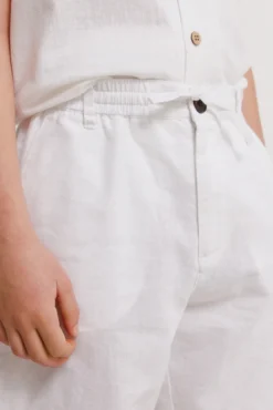 Bermuda chino lino para niño