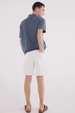 Bermuda color lavada slim fit