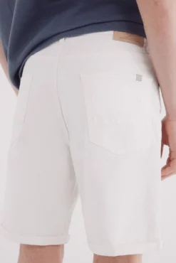 Bermuda color lavada slim fit
