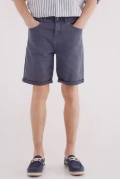 Bermuda color lavada slim fit