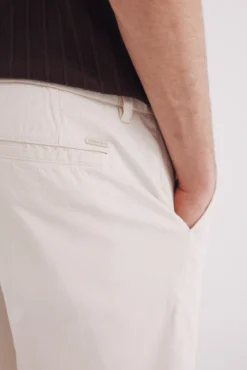 Bermuda espiga algodón slim fit