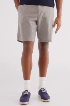 Bermuda estructura color slim fit