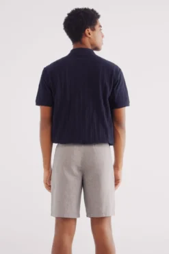 Bermuda estructura color slim fit