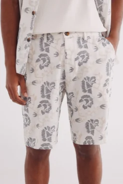 Bermuda jacquard relaxed fit
