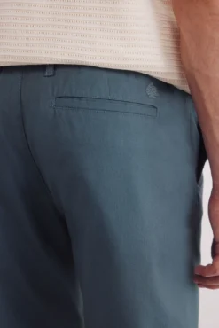 Bermuda piqué rayas comfort slim fit