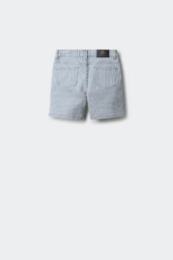 Bermudas denim rayas niño