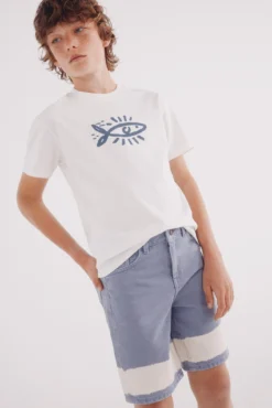 Bermudas tye dye niño