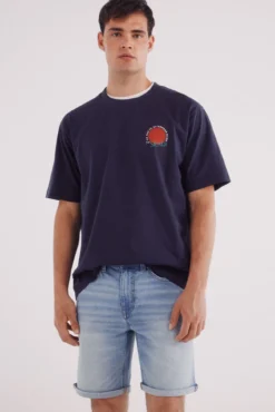 Bermuda vaquera básica slim fit