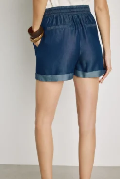 Bermuda vaquera regular fit