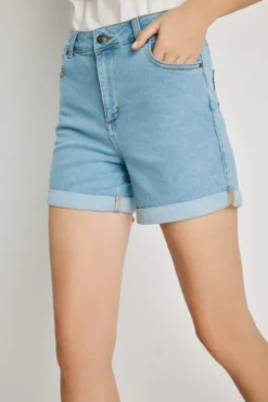 Bermuda vaquera regular fit