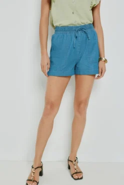 Bermuda vaquera regular fit