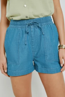 Bermuda vaquera regular fit