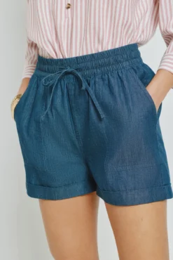 Bermuda vaquera regular fit