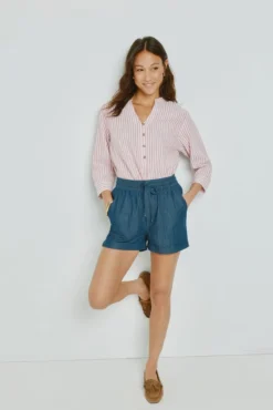 Bermuda vaquera regular fit