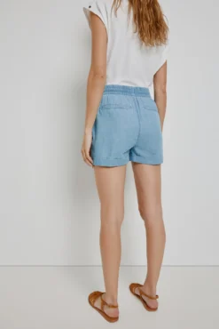 Bermuda vaquera regular fit
