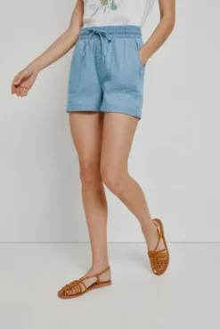 Bermuda vaquera regular fit
