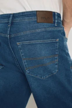 Bermuda vaquera regular fit