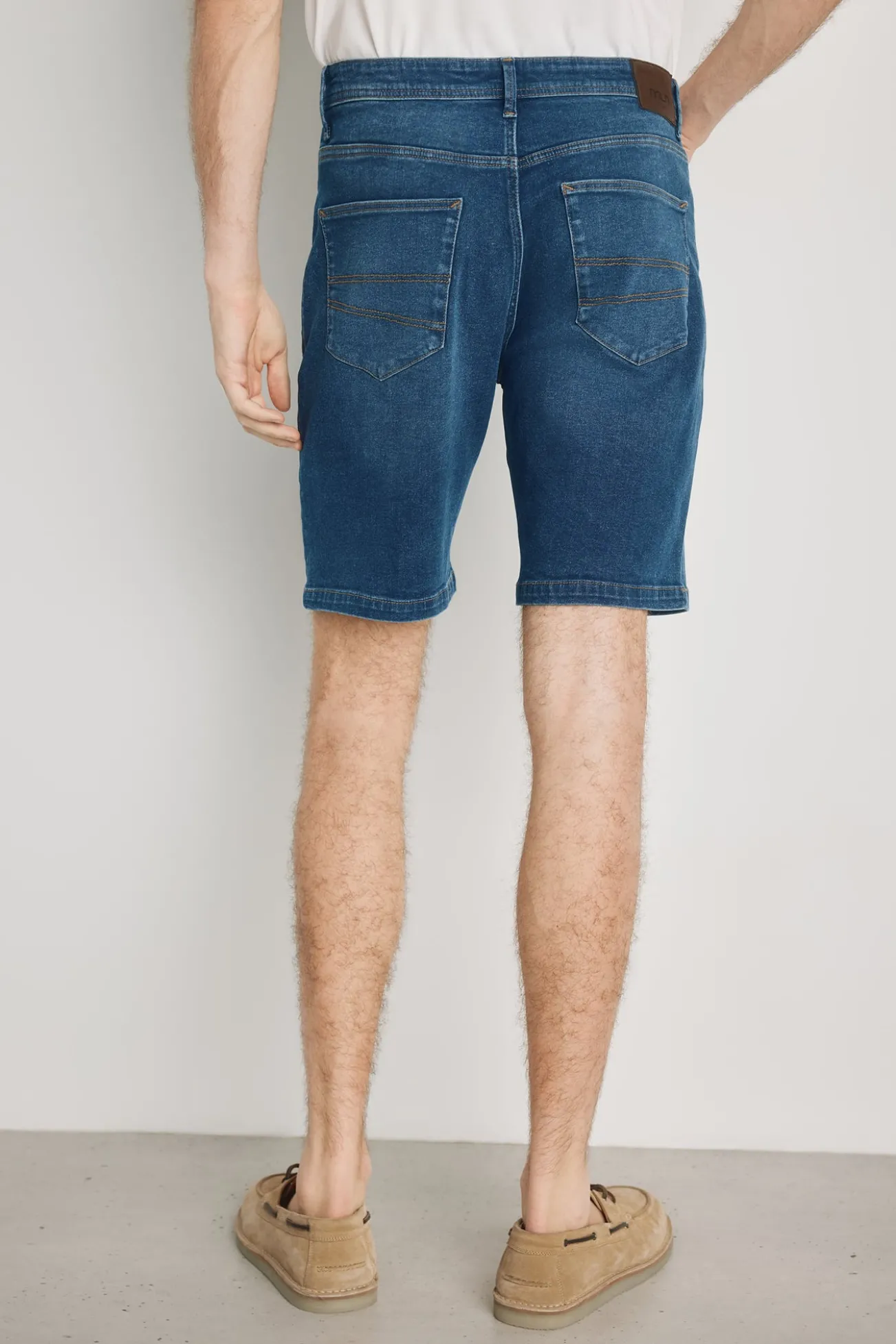 Bermuda vaquera regular fit