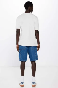Bermuda vaquera regular fit