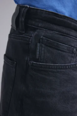 Bermuda vaquera skinny negra Pedri x Springfield
