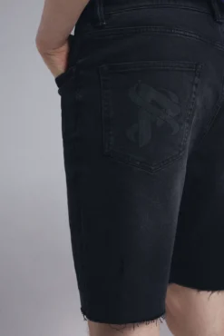 Bermuda vaquera skinny negra Pedri x Springfield