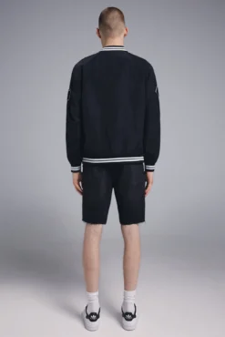 Bermuda vaquera skinny negra Pedri x Springfield