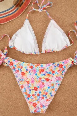 Bikini con estampado floral