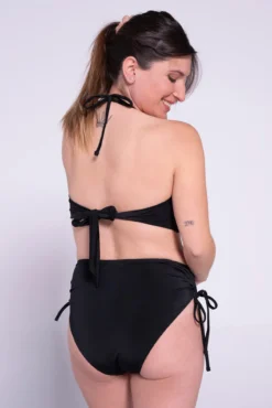 Bikini premamá con frunces