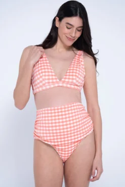 Bikini premamá cuadro vichy