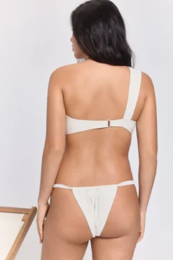Bikini top un hombro glitter