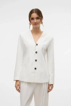 Blazer de cuello pico