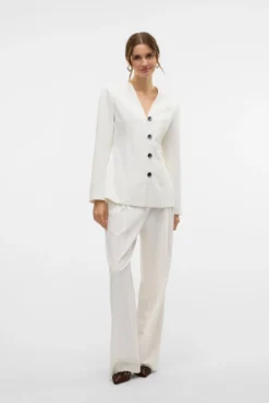 Blazer de cuello pico