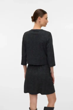 Blazer de cuello redondo maternity