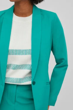 Blazer de manga larga corte clásico