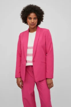 Blazer de manga larga corte clásico