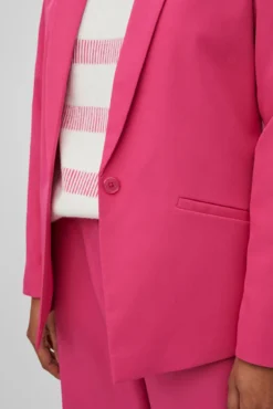 Blazer de manga larga corte clásico